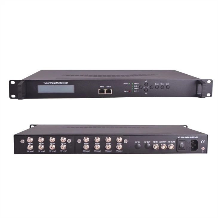 8 ASI Input Multiplexer อุปกรณ์แพร่ภาพโทรทัศน์