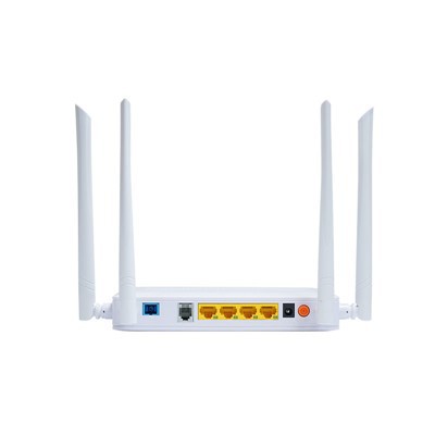 Dual Band Gpon Ont 4 พอร์ต 4GE VOIP Wifi5 โรงงานใหม่เอี่ยม